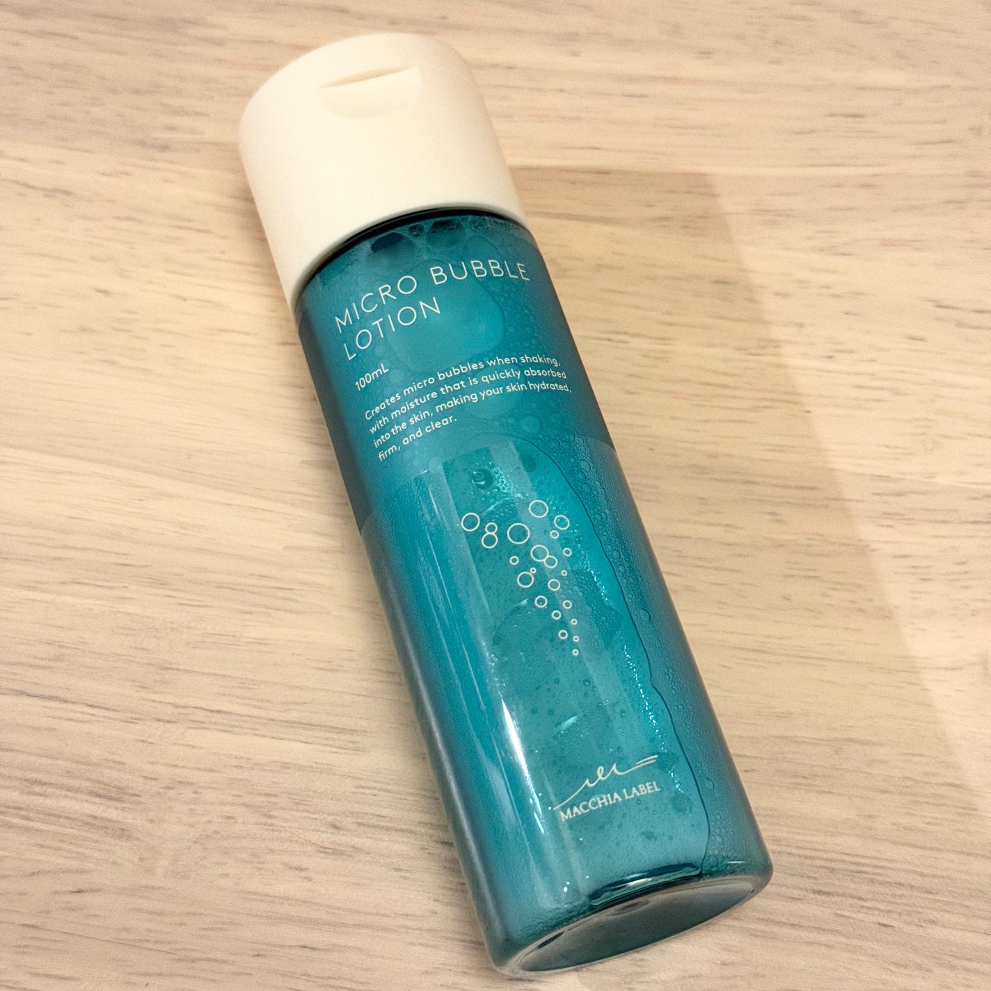 薬用マイクロバブルローション/Macchia Label/化粧水を使ったクチコミ(4枚目)