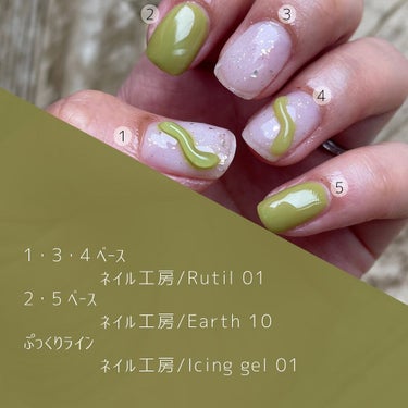 Rutil(ルチル)/ネイル工房/マニキュアを使ったクチコミ（2枚目）