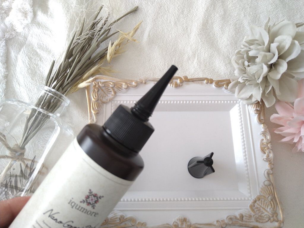 ハーバルヘアケアジェル/iqumore/アウトバストリートメントを使ったクチコミ（3枚目）