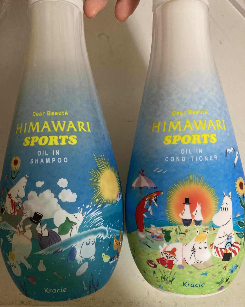 オイルインシャンプー／コンディショナー(ムーミンスポーツ)/ディアボーテ/市販シャンプーを使ったクチコミ（2枚目）