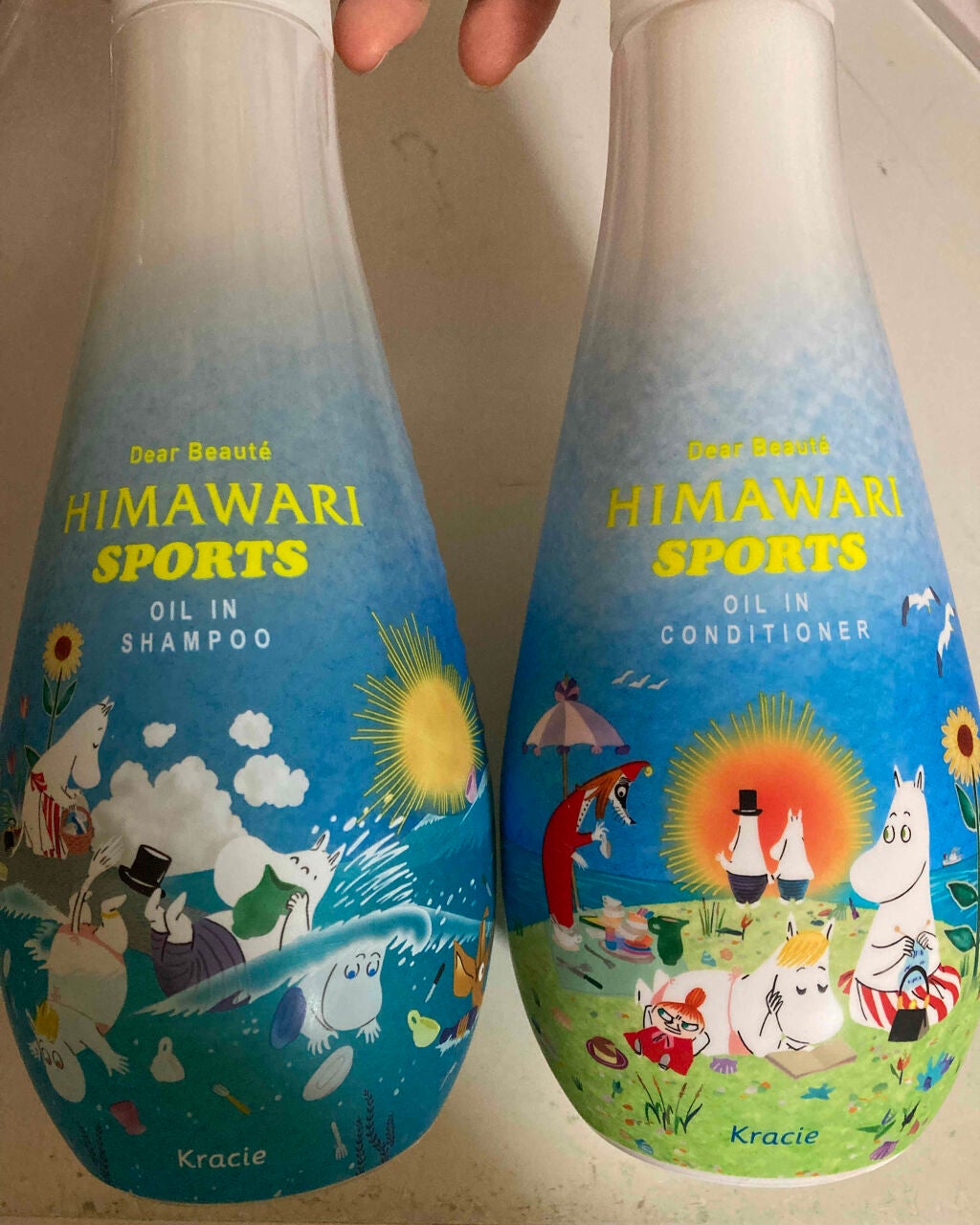 オイルインシャンプー/コンディショナー(ムーミンスポーツ)/ディアボーテ/市販シャンプーを使ったクチコミ(2枚目)