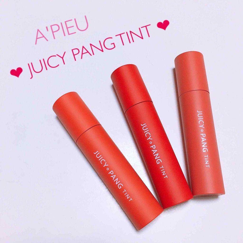 アピュー ジューシーパン ティント/A’pieu/リップティントを使ったクチコミ（1枚目）