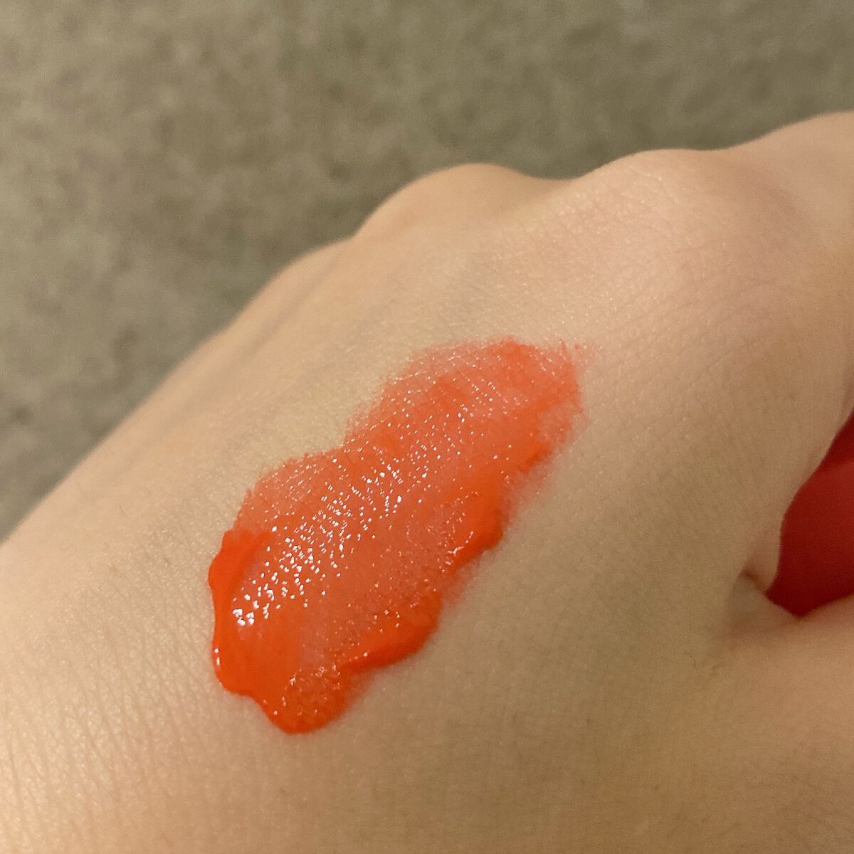 ディオール アディクト リップ ティント 451 ナチュラル コーラル（オンライン限定色）/Dior/リップティントを使ったクチコミ（2枚目）