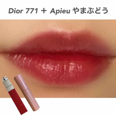 【旧】ディオール アディクト リップ ティント/Dior/リップグロスを使ったクチコミ（1枚目）