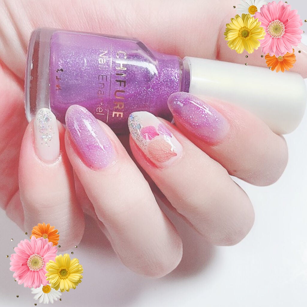 ネイル エナメル/ちふれ/マニキュアを使ったクチコミ(7枚目)