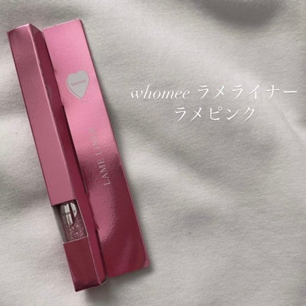 フーミー キララメライナー/WHOMEE/リキッドアイシャドウを使ったクチコミ(1枚目)