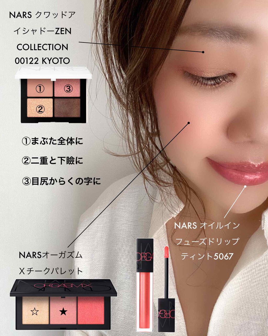 クワッドアイシャドー/NARS/アイシャドウパレットを使ったクチコミ（1枚目）