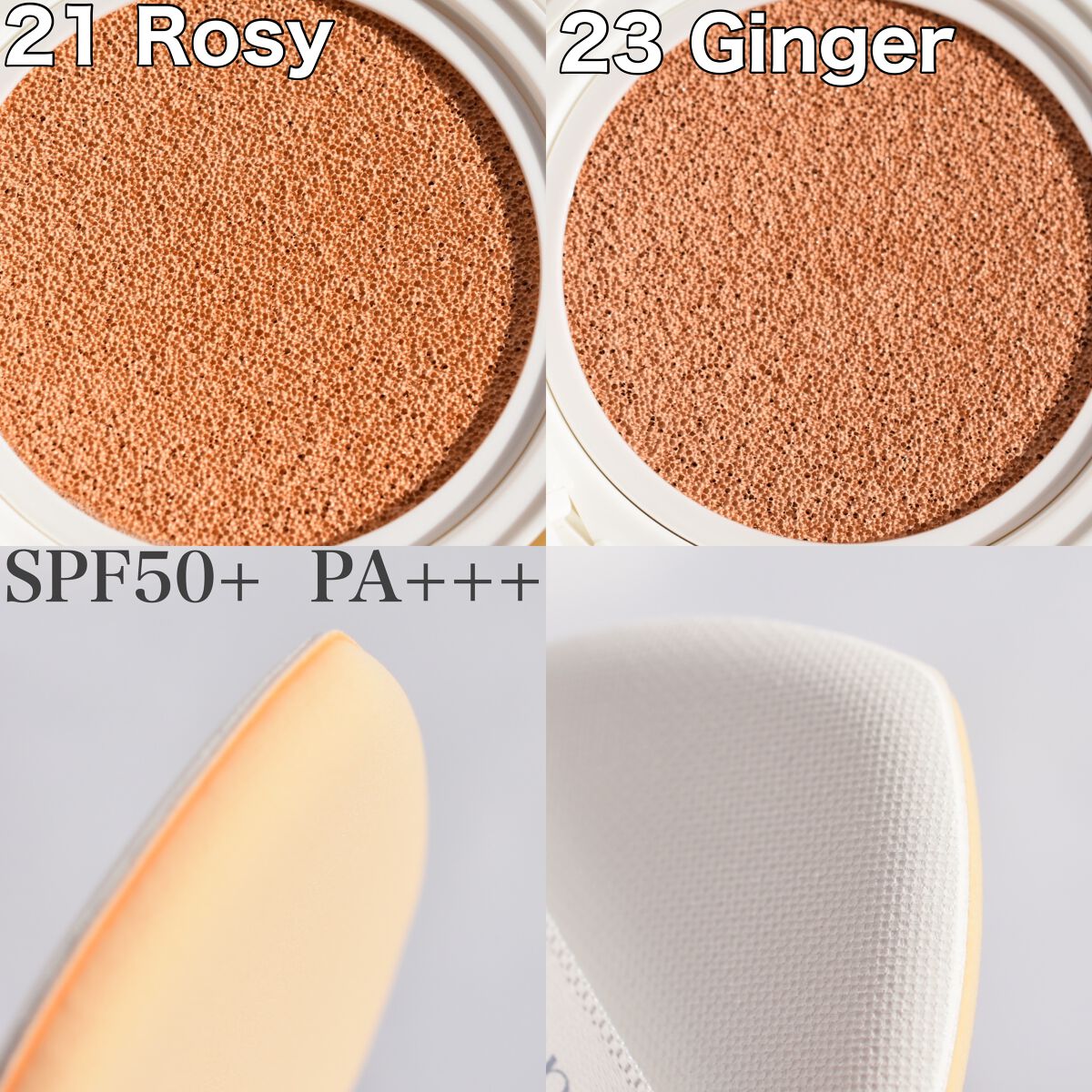 モイスチャーグロウクッションファンデ SPF50+ PA+++/Luvum/クッションファンデーションを使ったクチコミ(2枚目)