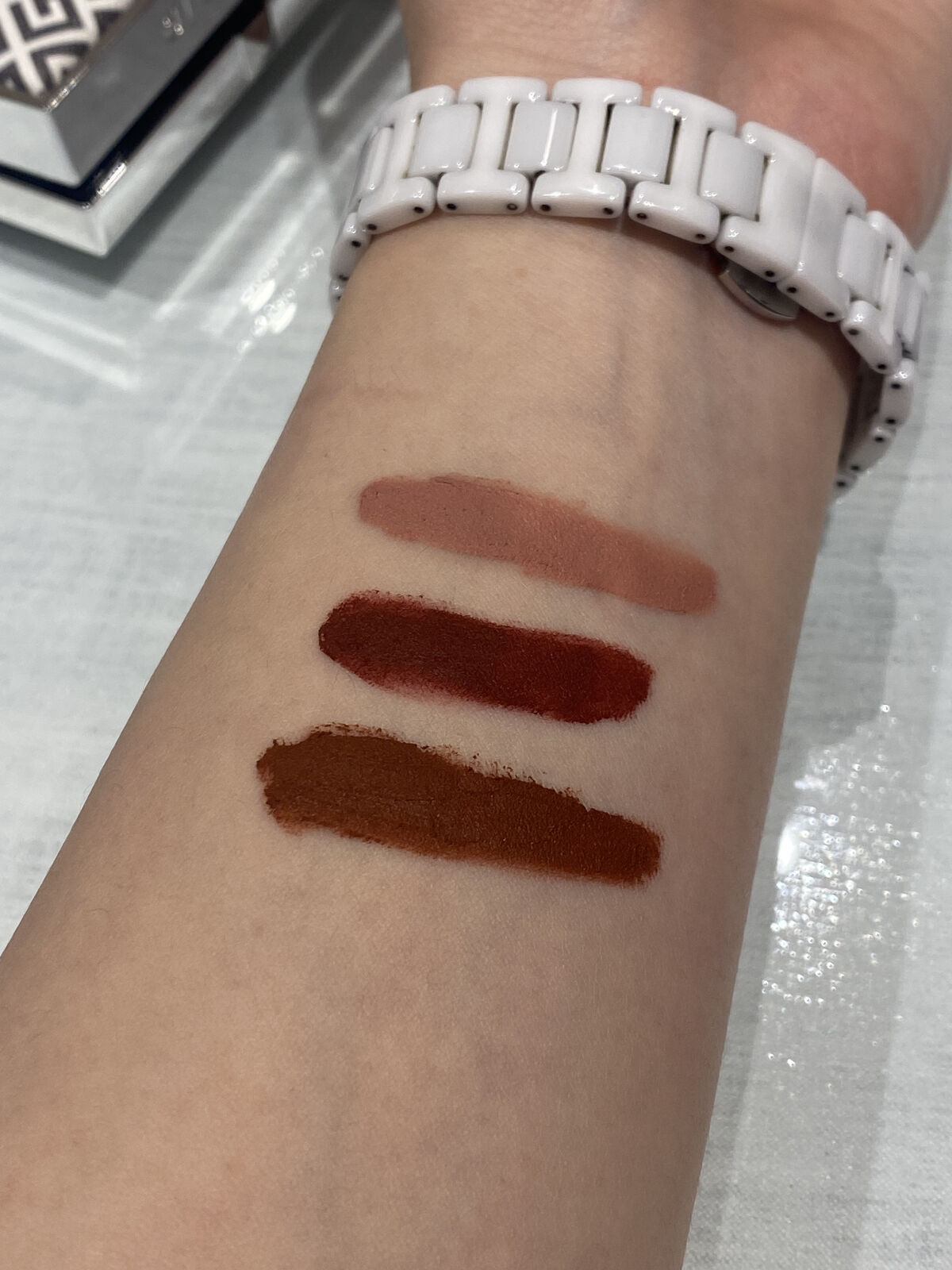 ルージュ・ジバンシイ・シアー・ベルベット/GIVENCHY/口紅を使ったクチコミ（3枚目）