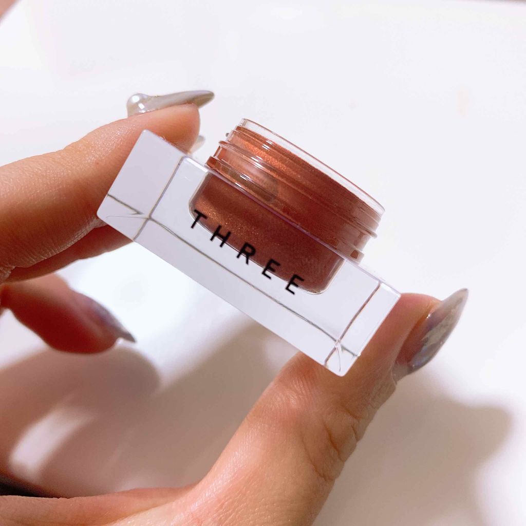 デアリングヴォヤージャー/THREE/ジェル・クリームアイシャドウを使ったクチコミ(1枚目)