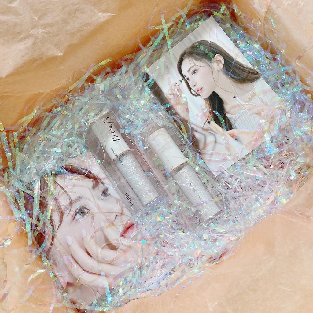 MD ドリーミーグリッター/mude./グリッターを使ったクチコミ（2枚目）