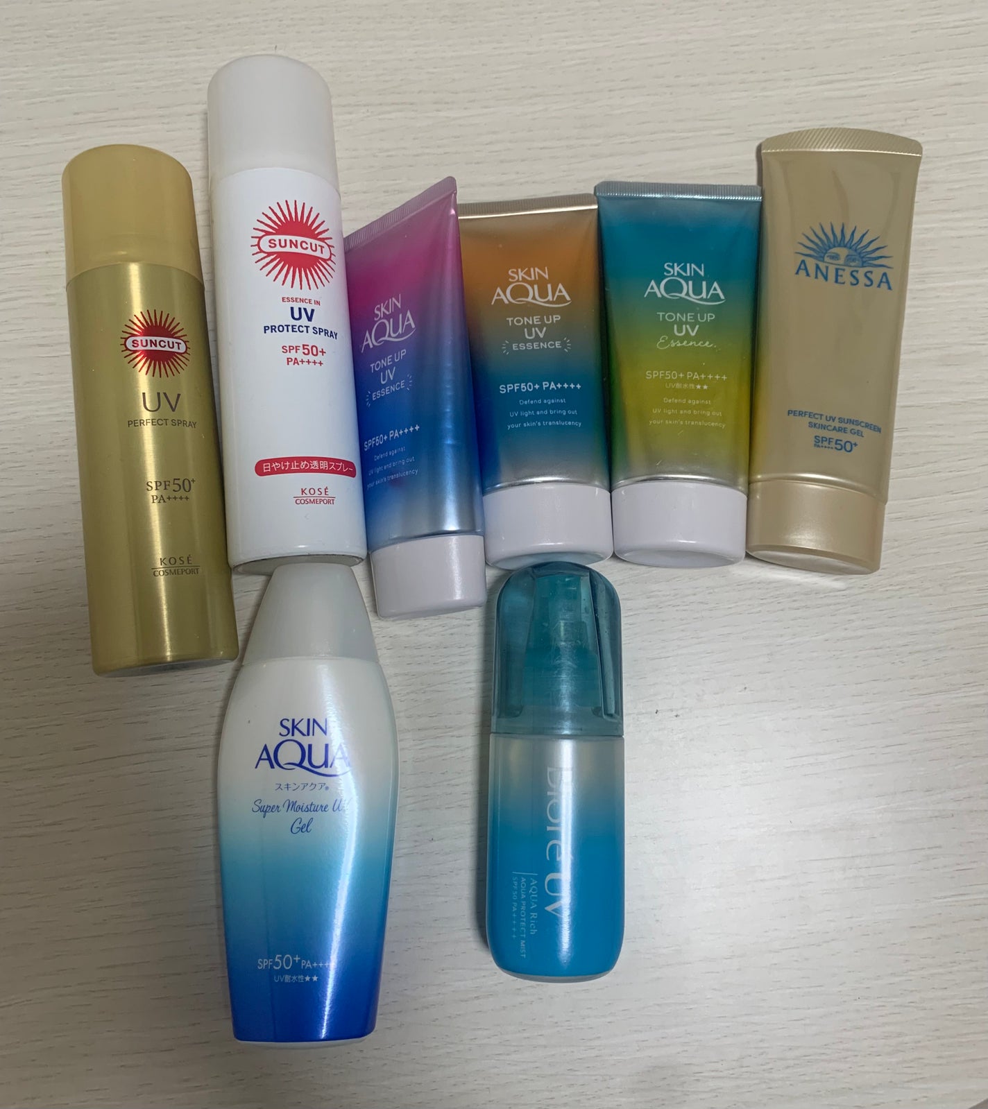 スキンアクア スーパーモイスチャージェル/スキンアクア/日焼け止めジェルを使ったクチコミ(1枚目)