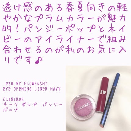 EYE OPENING LINER/UZU BY FLOWFUSHI/リキッドアイライナーを使ったクチコミ(3枚目)