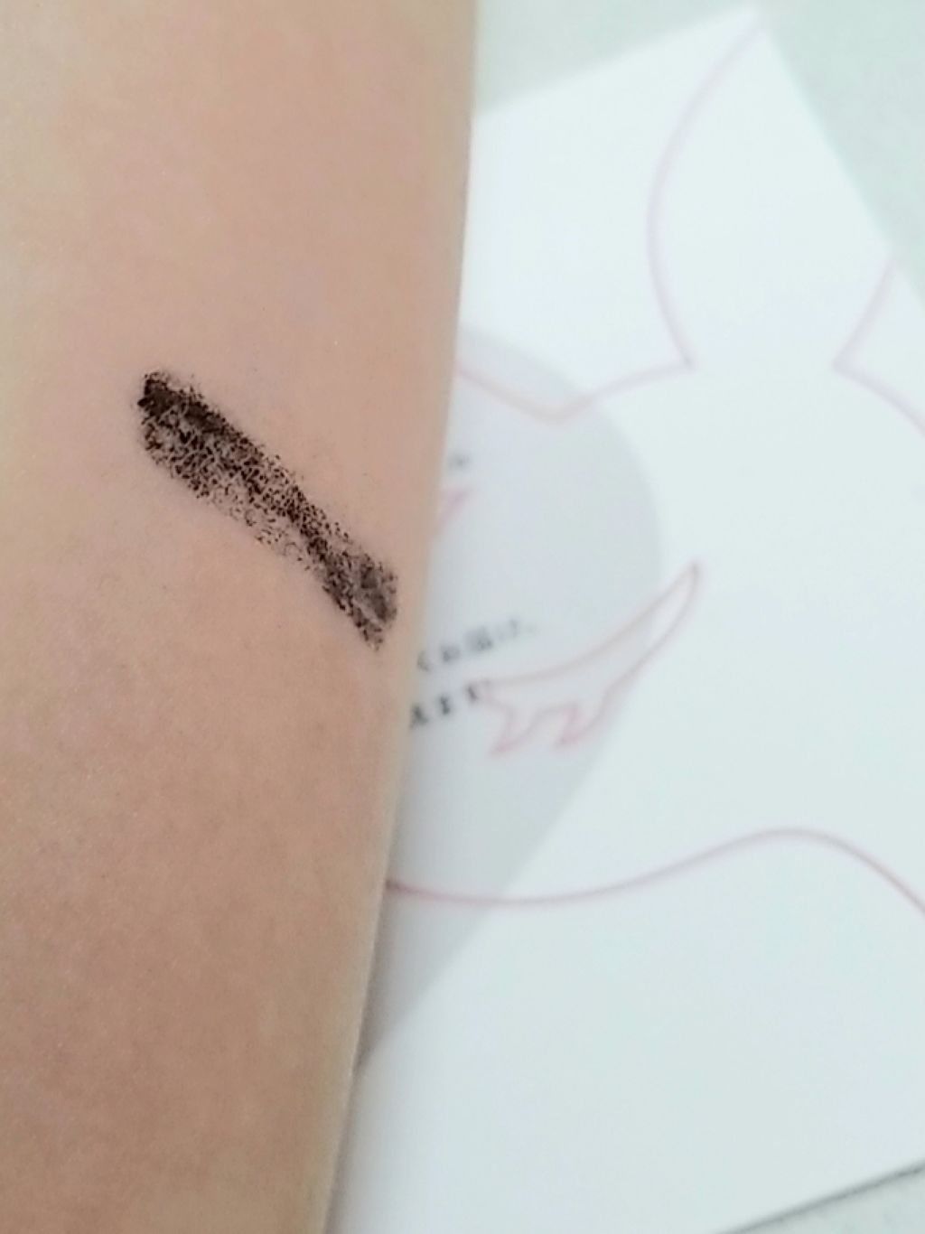 スーパーフィットジェルライナー ピーチブラウン/D-UP/ジェルアイライナーを使ったクチコミ（3枚目）