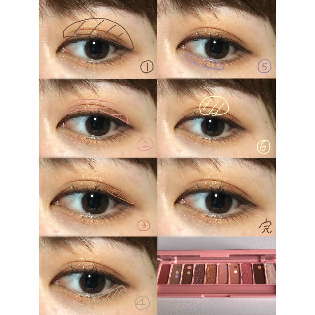 プレイカラー アイシャドウ/ETUDE/アイシャドウパレットを使ったクチコミ(2枚目)