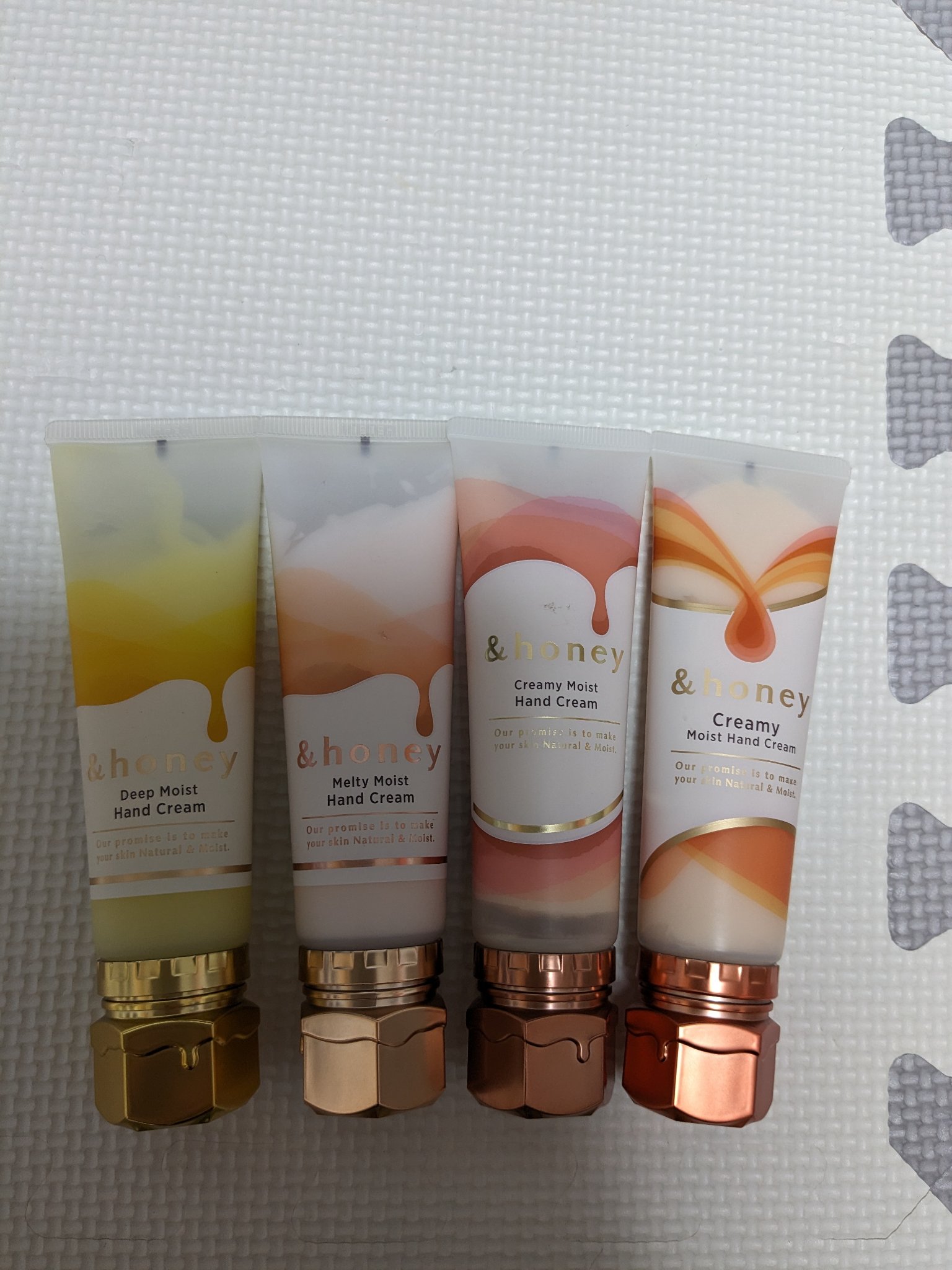 アンドハニー　メルティモイスト ハンドクリーム/&honey/ハンドクリームを使ったクチコミ（1枚目）