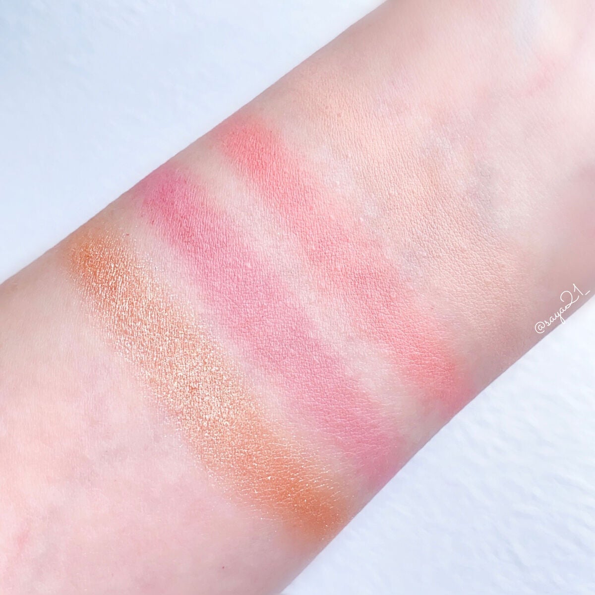 SIXPLUS 4色アイシャドウ/SIXPLUS/アイシャドウパレットを使ったクチコミ(3枚目)