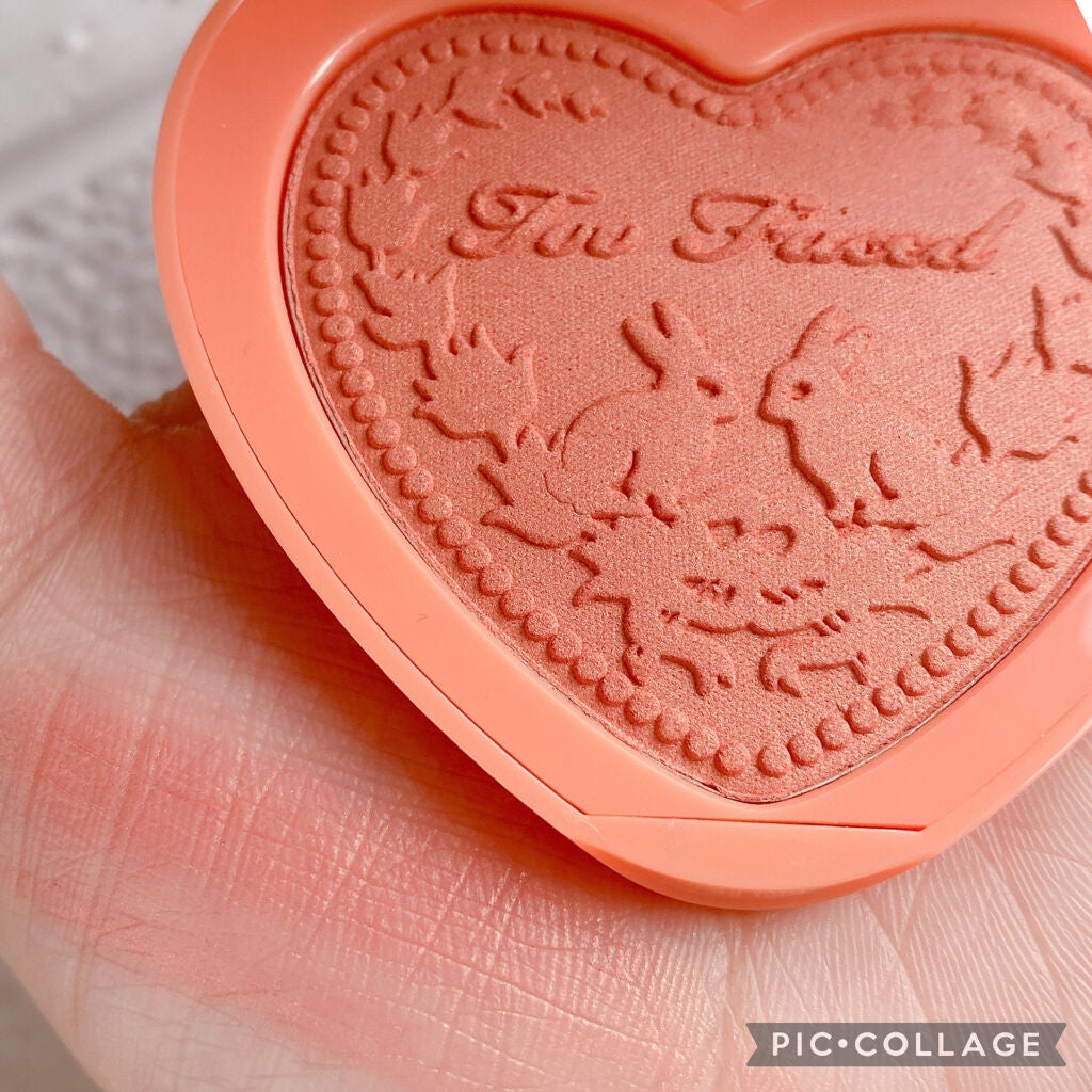 ラブ フラッシュ ロングラスティング 16H ブラッシュ/Too Faced/パウダーチークを使ったクチコミ(3枚目)