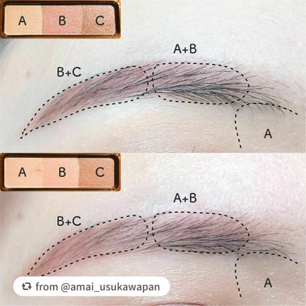ノーズ&アイブロウパウダー/CEZANNE/パウダーアイブロウを使ったクチコミ(6枚目)