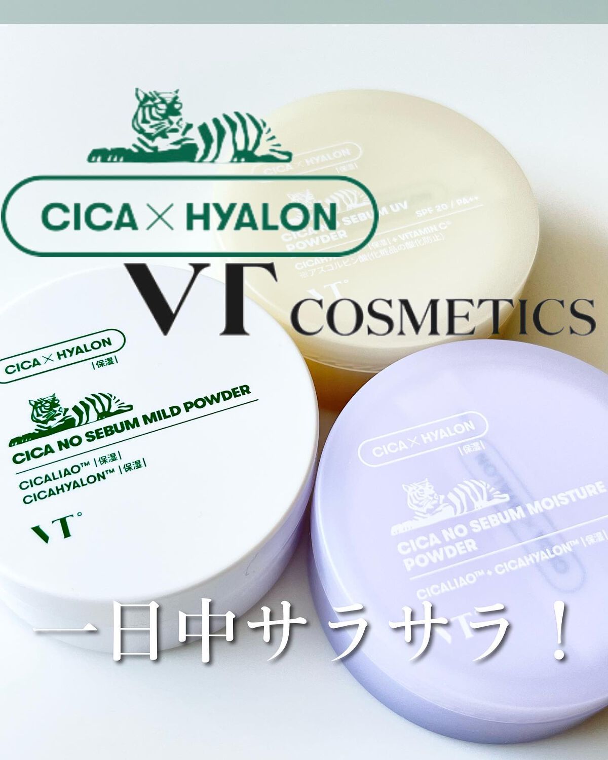 CICA ノーセバム マイルドパウダー/VT/ルースパウダーを使ったクチコミ（1枚目）