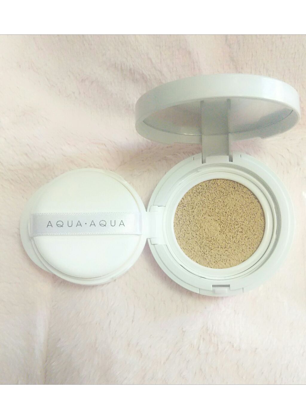 オーガニッククッションコンパクト/アクア・アクア/クッションファンデーションを使ったクチコミ(2枚目)