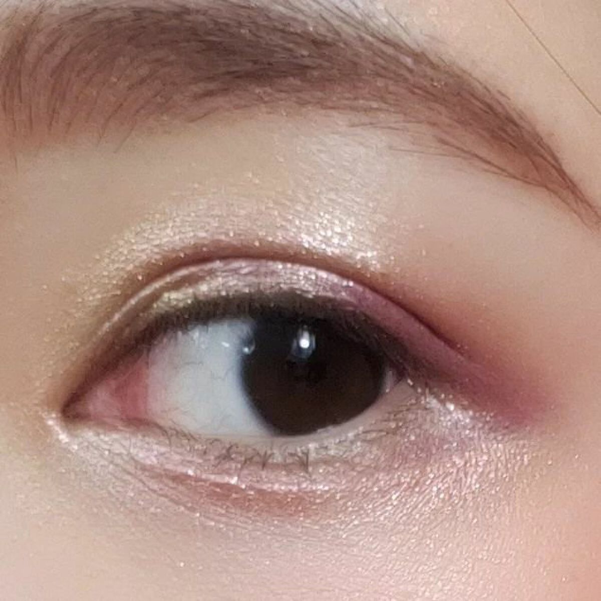 ラズル アイカラー 05 Sparkling/エレガンス ラズル /単色アイシャドウを使ったクチコミ（3枚目）