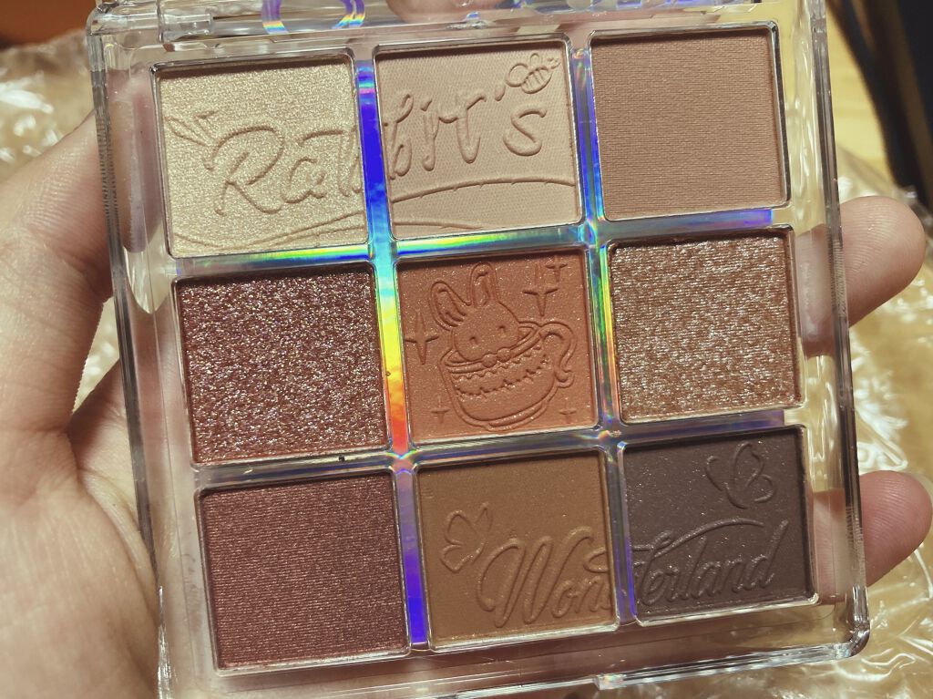 クォーツ 9色アイシャドウパレット(ドリームランドアイシャドウ)/ZEESEA/アイシャドウパレットを使ったクチコミ（2枚目）