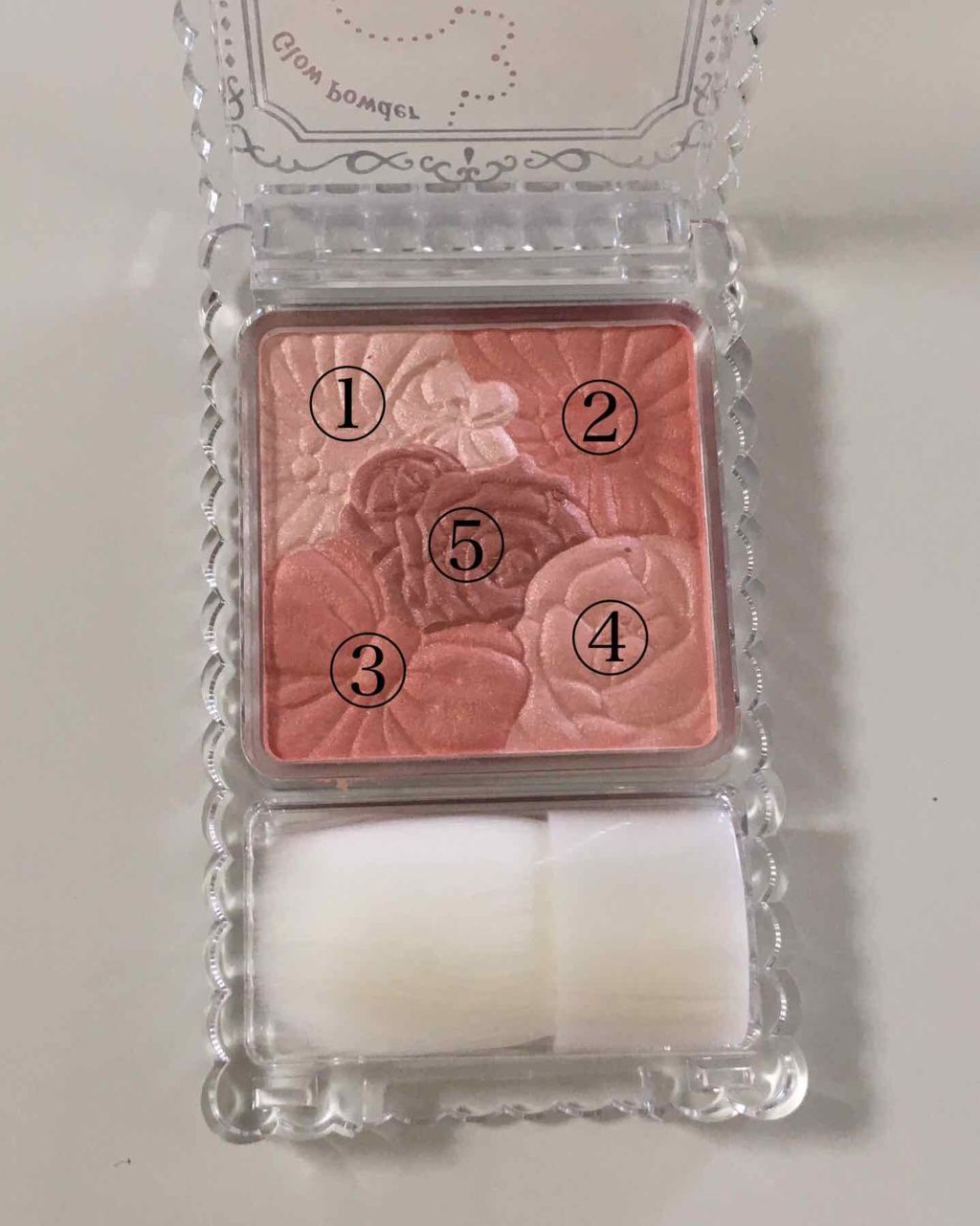 グロウフルールチークス/キャンメイク/パウダーチークを使ったクチコミ(2枚目)