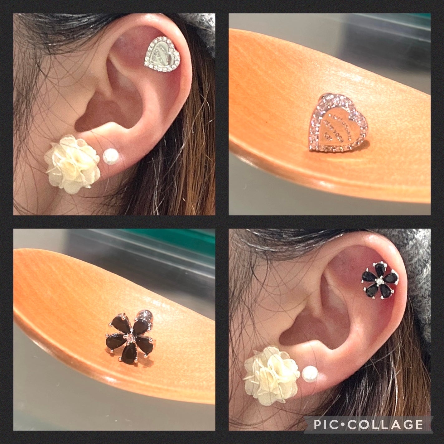 ★まりまり★フォロバします★ on LIPS 「こんにちは!ご覧頂きありがとうございます♡ヘリックスピアスのご..」(2枚目)