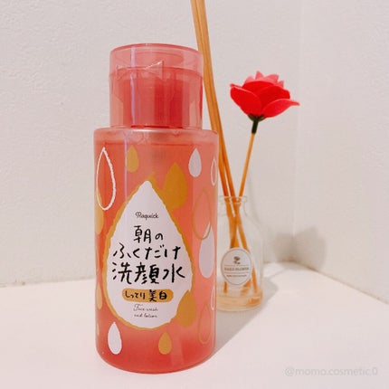 朝のふくだけ洗顔水 しっとり美白/ラクイック/その他洗顔料を使ったクチコミ(1枚目)