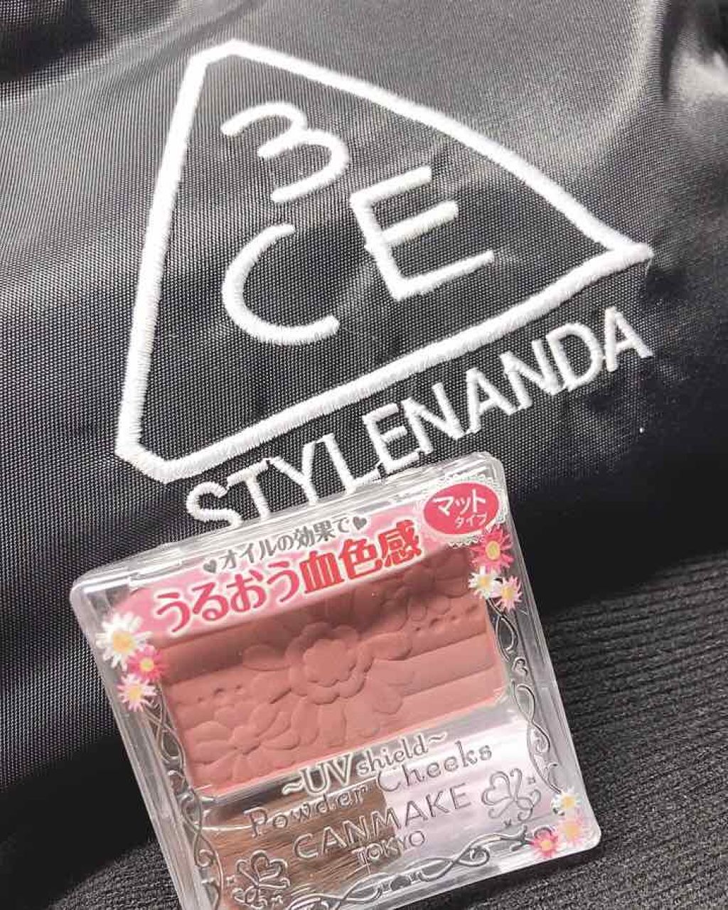 【旧品】パウダーチークス/キャンメイク/パウダーチークを使ったクチコミ(1枚目)