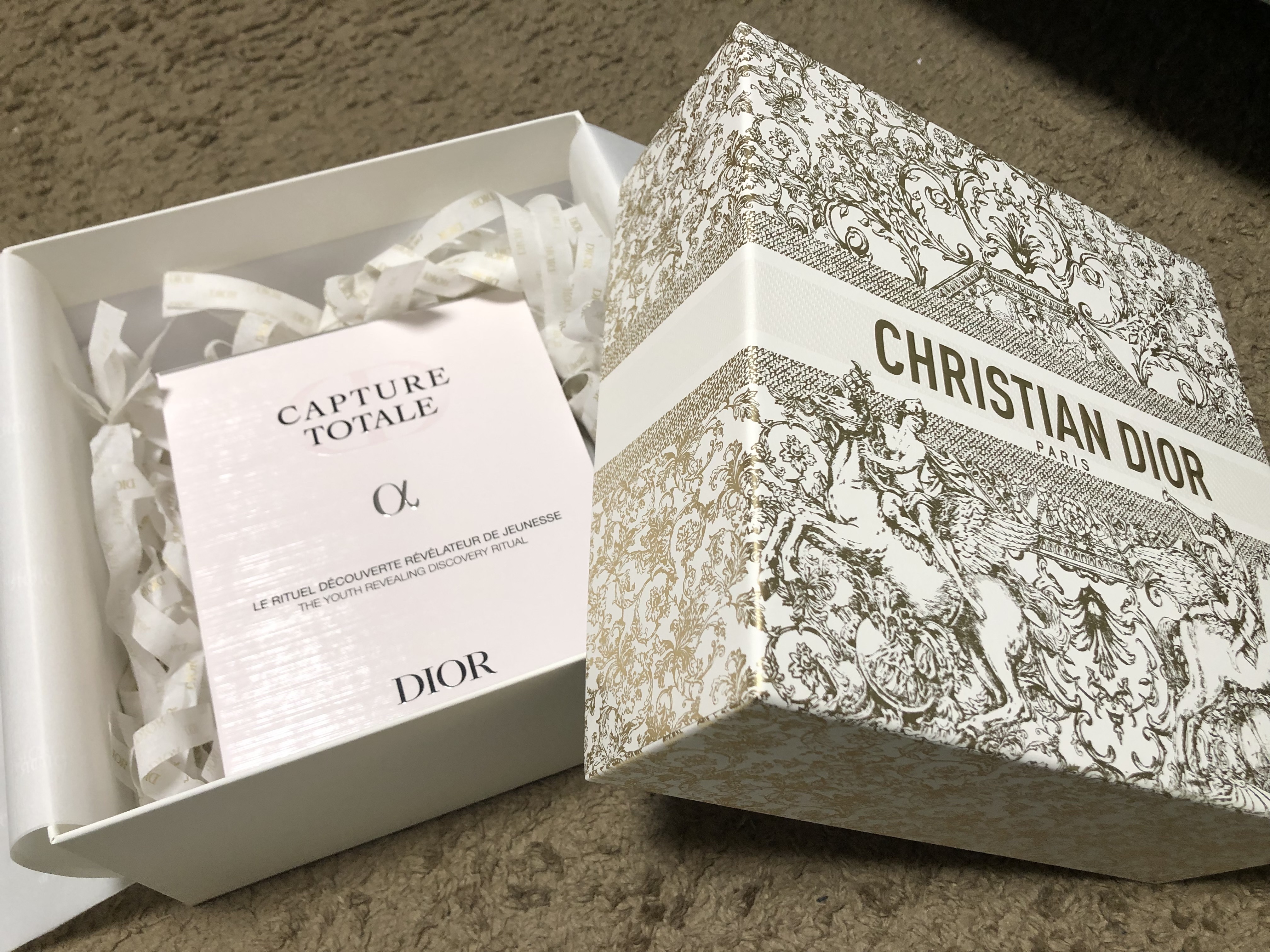 【旧】カプチュール トータル セル ENGY ディスカバリー キット/Dior/スキンケアキットを使ったクチコミ（1枚目）