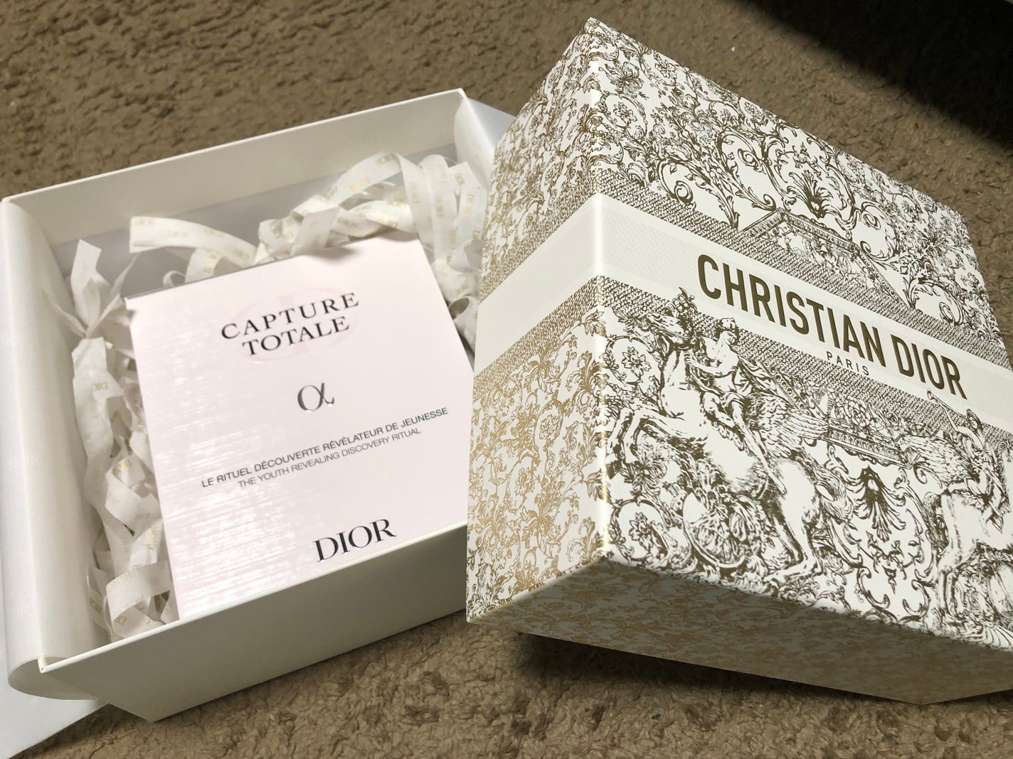 【旧】カプチュール トータル セル ENGY ディスカバリー キット/Dior/スキンケアキットを使ったクチコミ(1枚目)