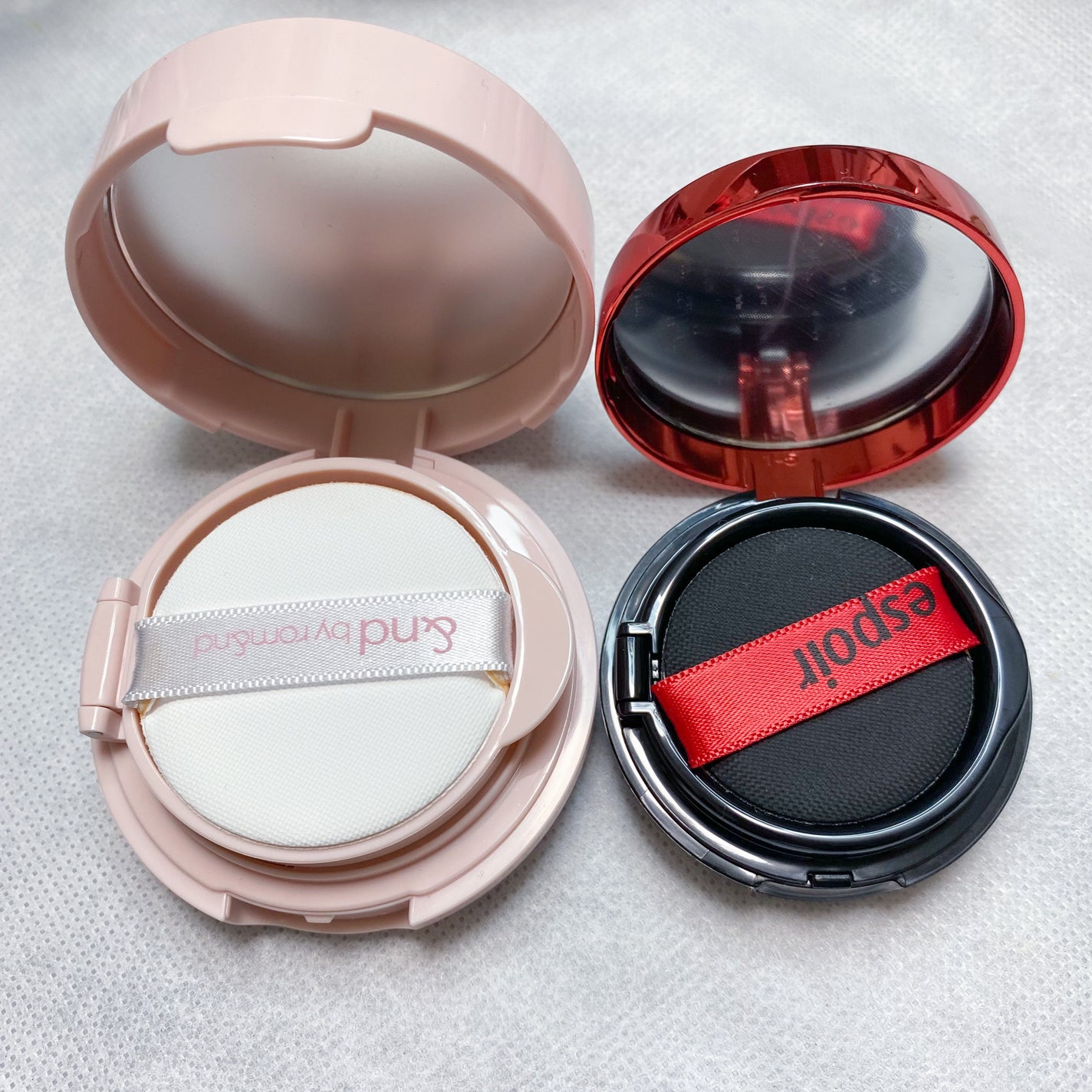 プロテーラービーベルベットカバークッション/espoir/クッションファンデーションを使ったクチコミ(2枚目)