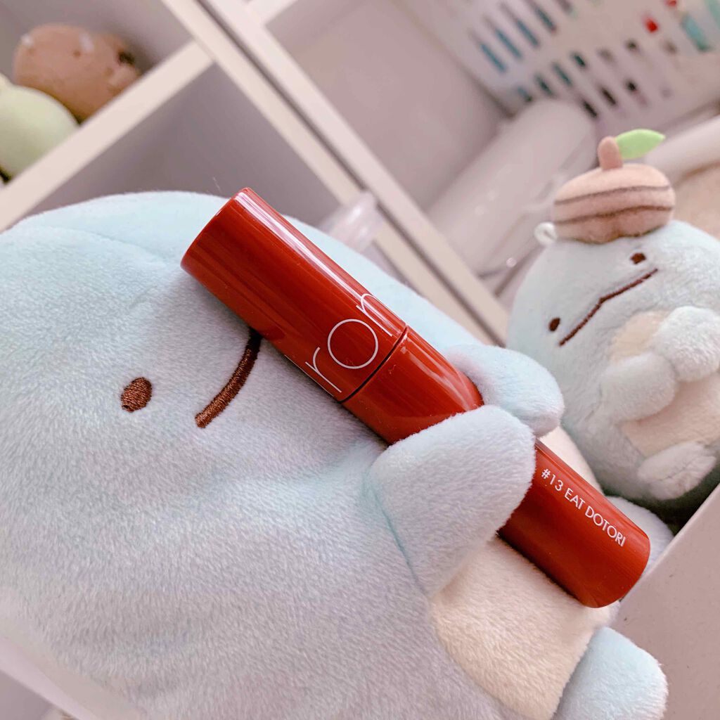 ジューシーラスティングティント/rom&nd/リップティントを使ったクチコミ（1枚目）