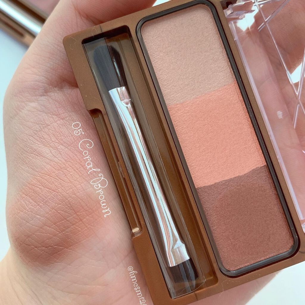 ノーズ＆アイブロウパウダー/CEZANNE/パウダーアイブロウを使ったクチコミ（3枚目）