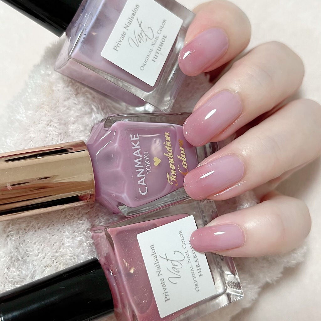 ファンデーションカラーズ/キャンメイク/マニキュアを使ったクチコミ(1枚目)