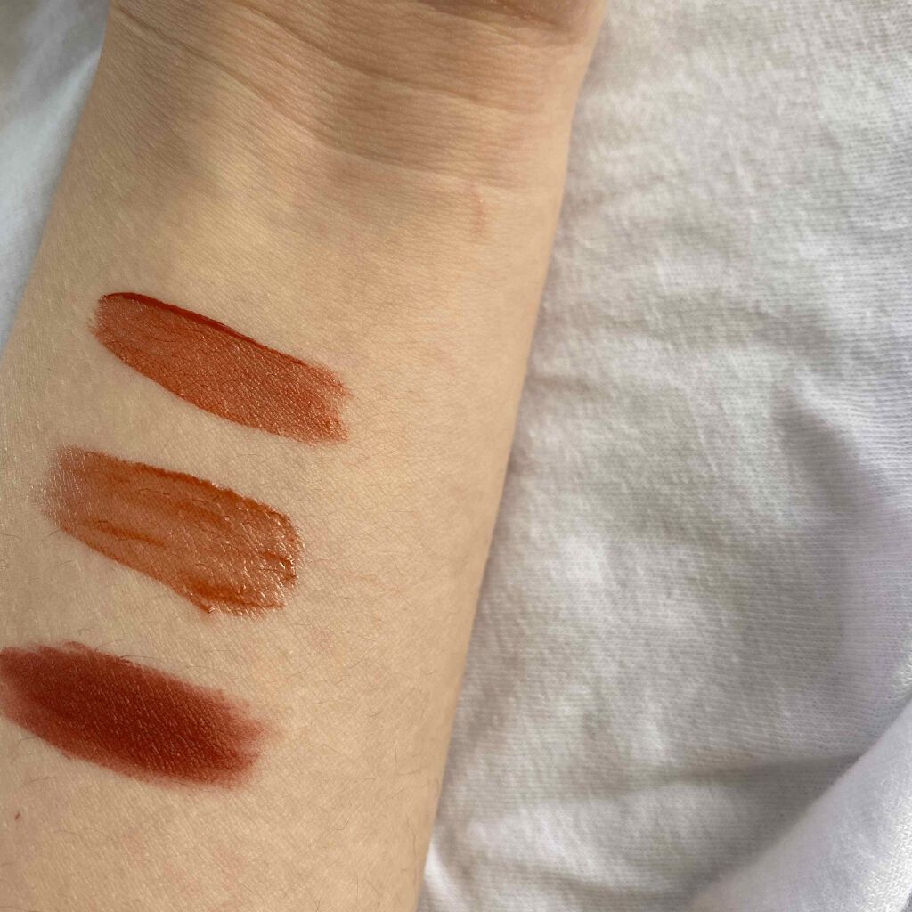 ジューシーラスティングティント/rom&nd/リップティントを使ったクチコミ（2枚目）