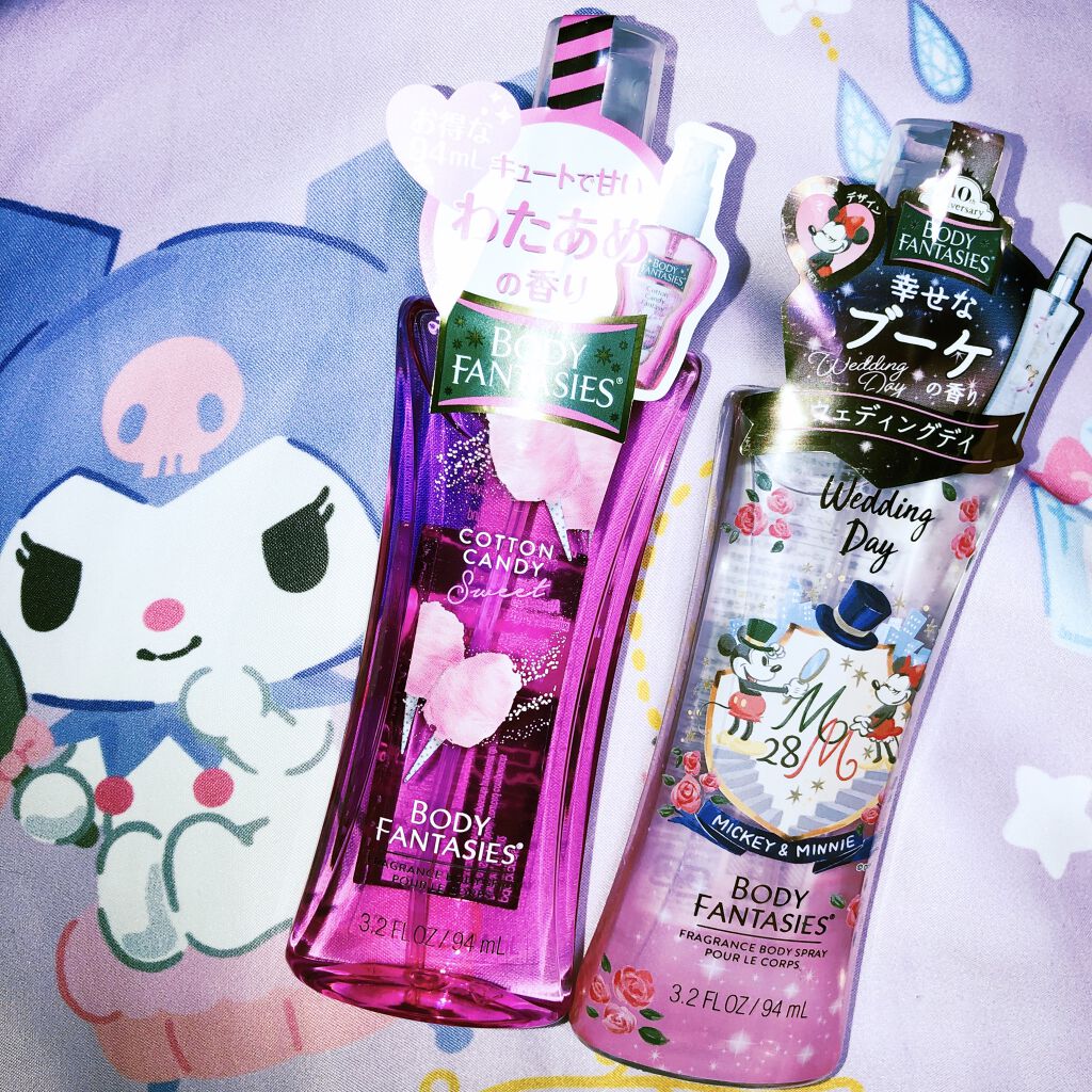 ボディスプレー コットンキャンディスウィート/ボディファンタジー/香水(レディース)を使ったクチコミ（1枚目）