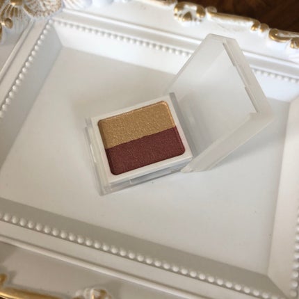 アイカラー2色タイプ/無印良品/アイシャドウパレットを使ったクチコミ(2枚目)