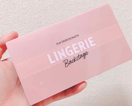 プレイカラーアイパレット ランジェリーバックステージ/ETUDE/アイシャドウパレットを使ったクチコミ(1枚目)