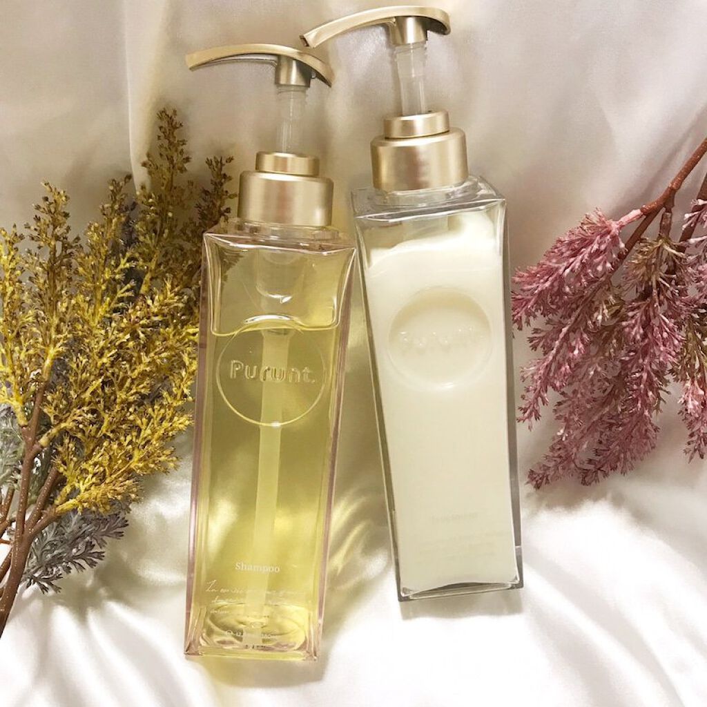プルント モイストリッチ美容液シャンプー／モイストリッチリペア美容液トリートメント/Purunt./市販シャンプーを使ったクチコミ（1枚目）