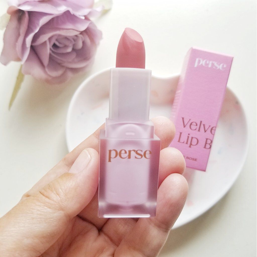 ベルベットフィックスリップバーム/perse/リップバームを使ったクチコミ(2枚目)