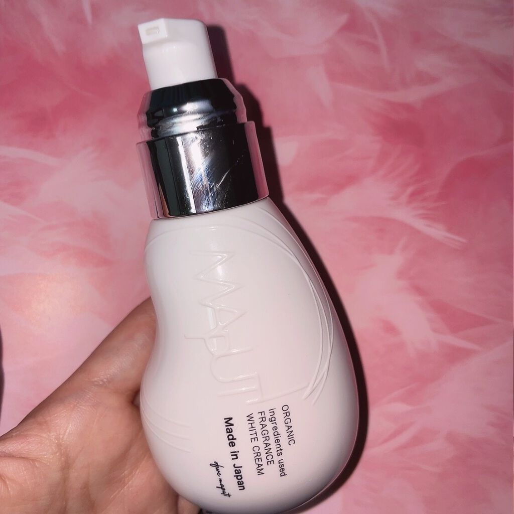 オーガニックフレグランスホワイトクリーム/MAPUTI/デリケートゾーンケアを使ったクチコミ（2枚目）