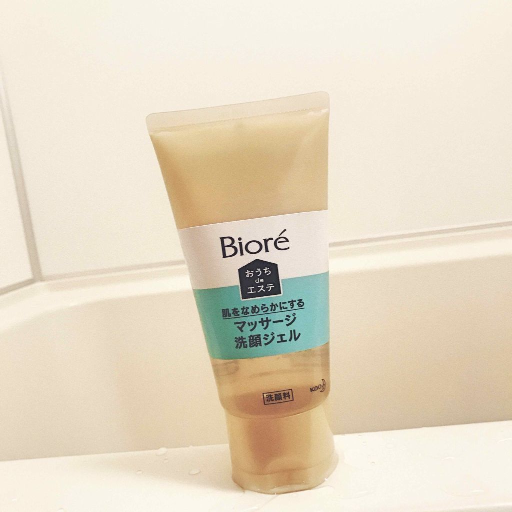 おうちdeエステ 肌をやわららかくする マッサージ洗顔ジェル/ビオレ/その他洗顔料を使ったクチコミ(1枚目)