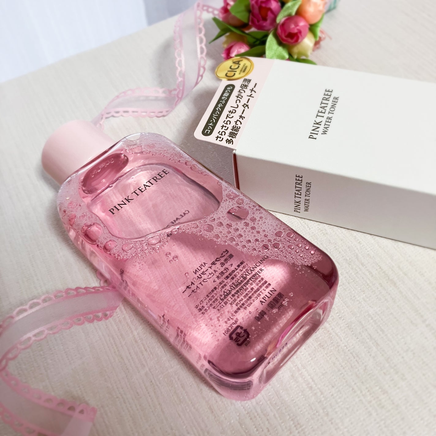 ピンクティーツリートナー/APLIN/化粧水を使ったクチコミ(1枚目)