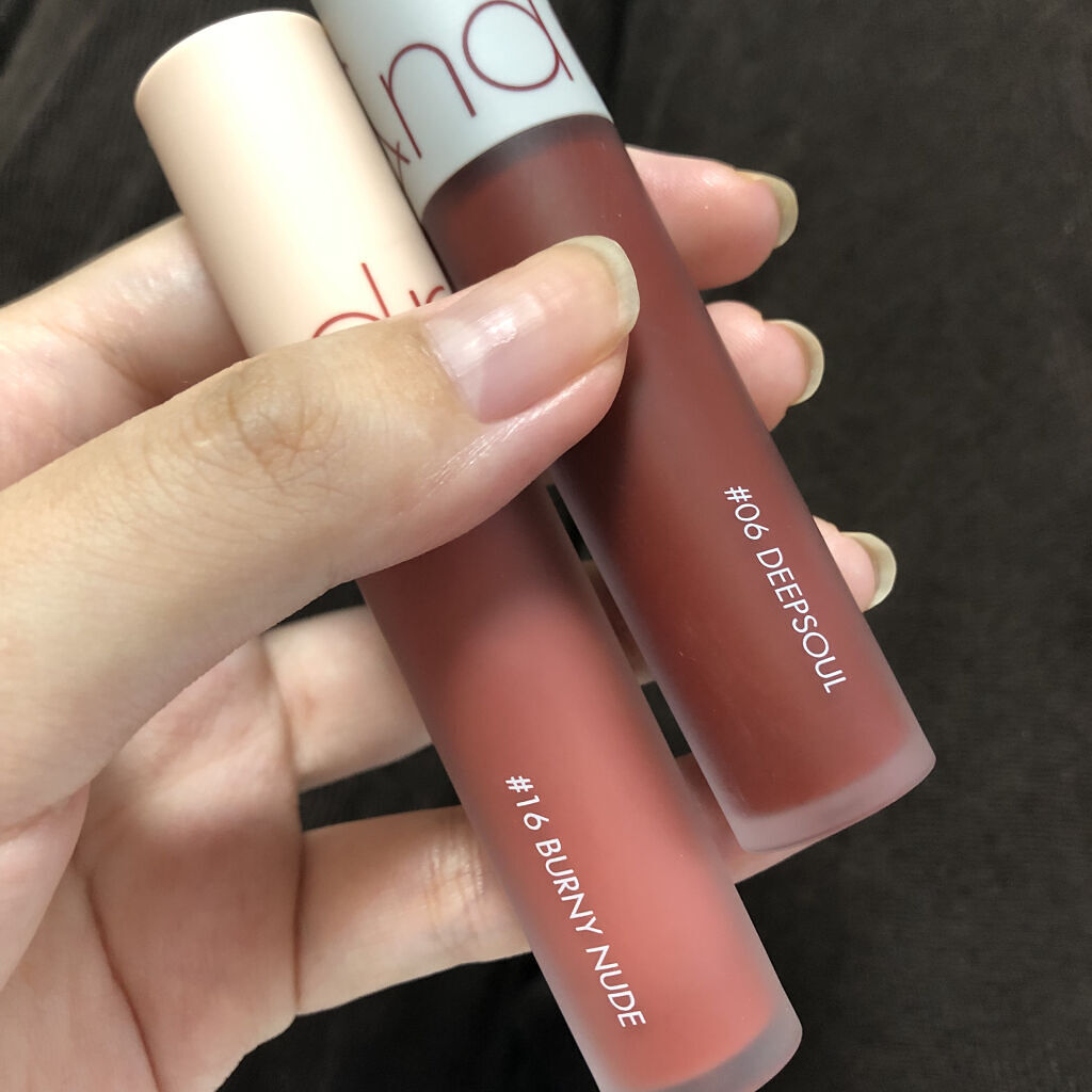 ゼロベルベットティント/rom&nd/リップティントを使ったクチコミ（3枚目）