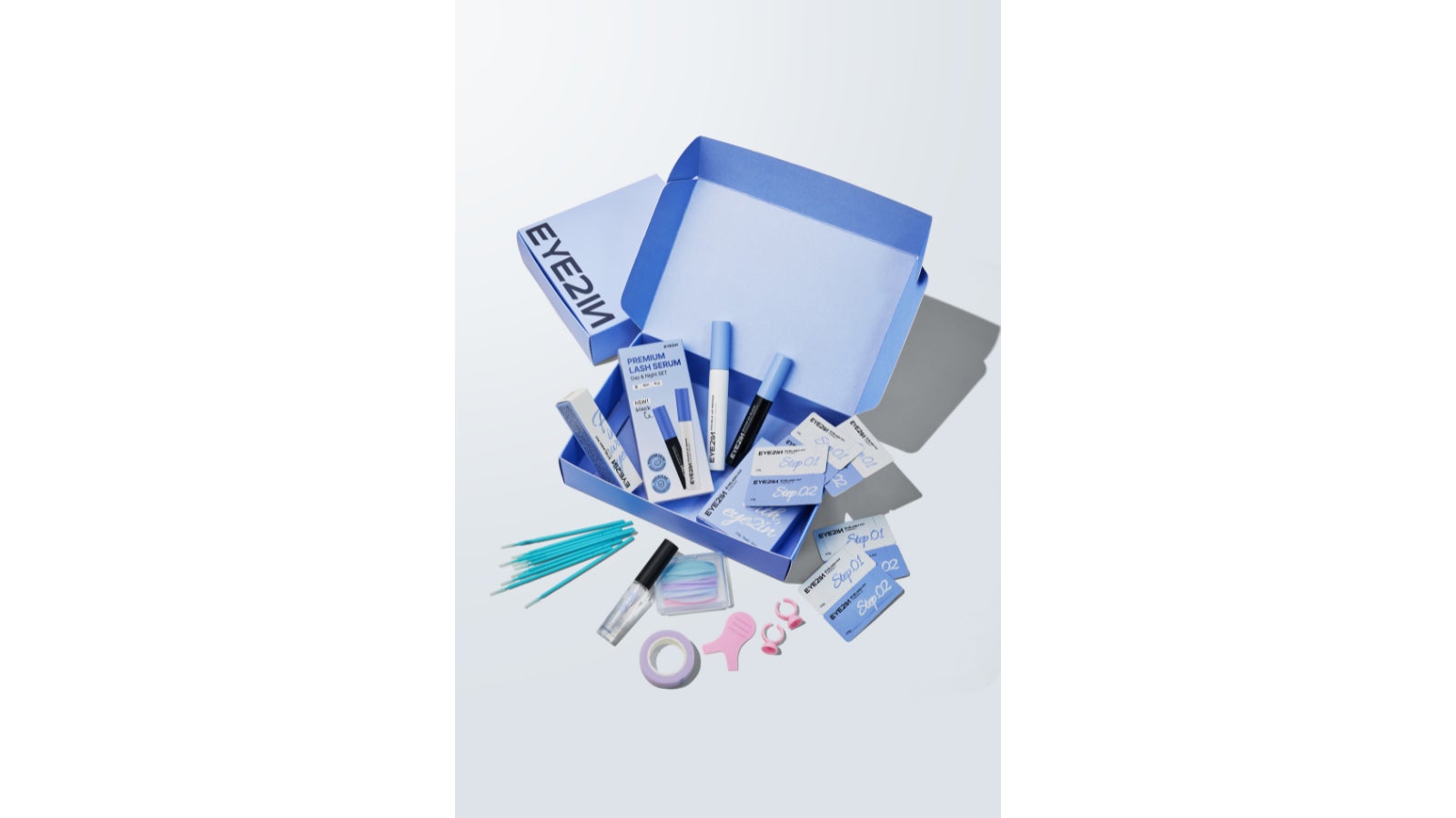 EYE2IN メガ割企画セット（セルフまつげカールセット + DAY&NIGHTまつげ美容液セット）