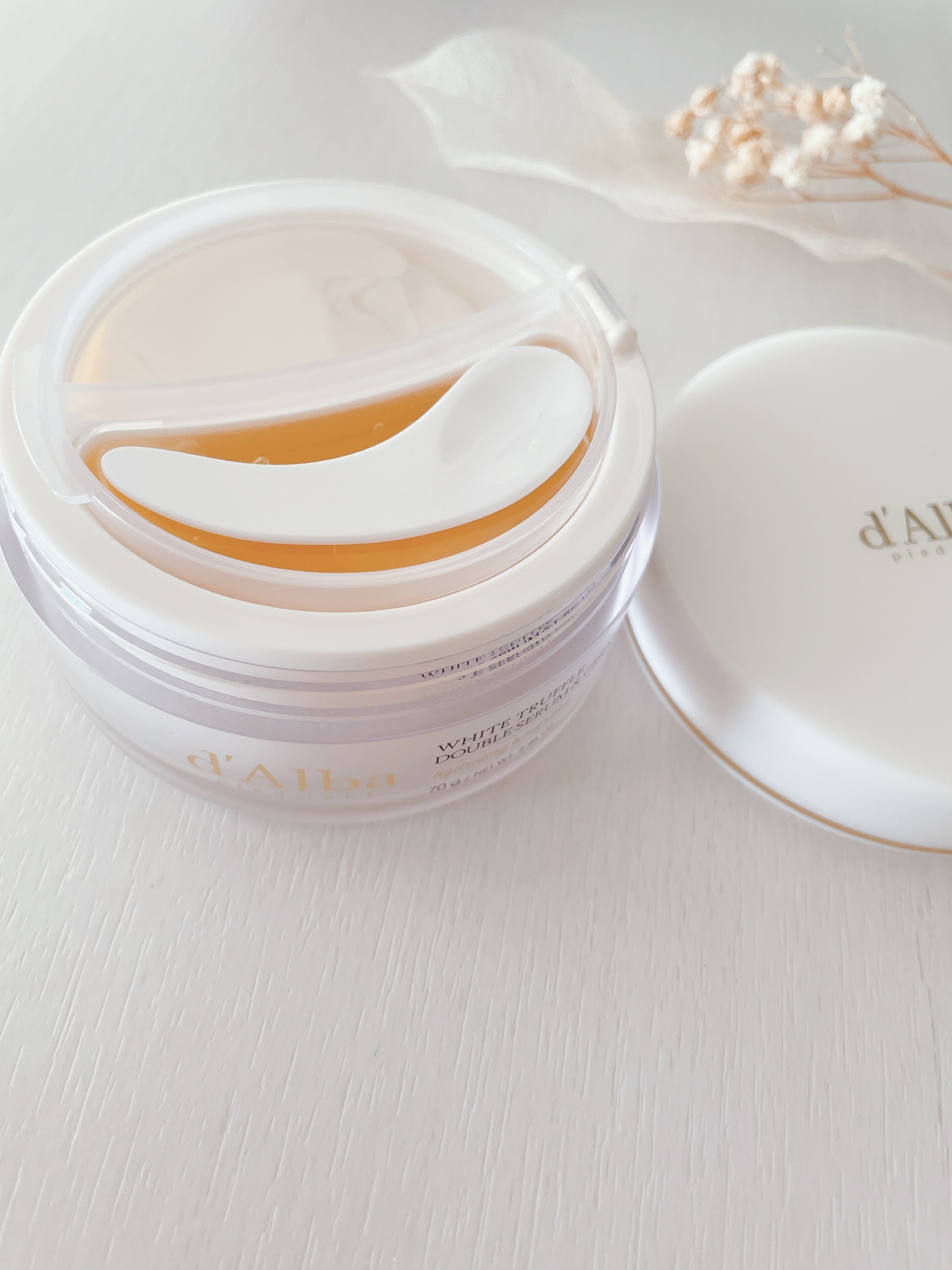 ホワイトトリュフダブルセラムアンドクリーム/ダルバ/フェイスクリームを使ったクチコミ（2枚目）