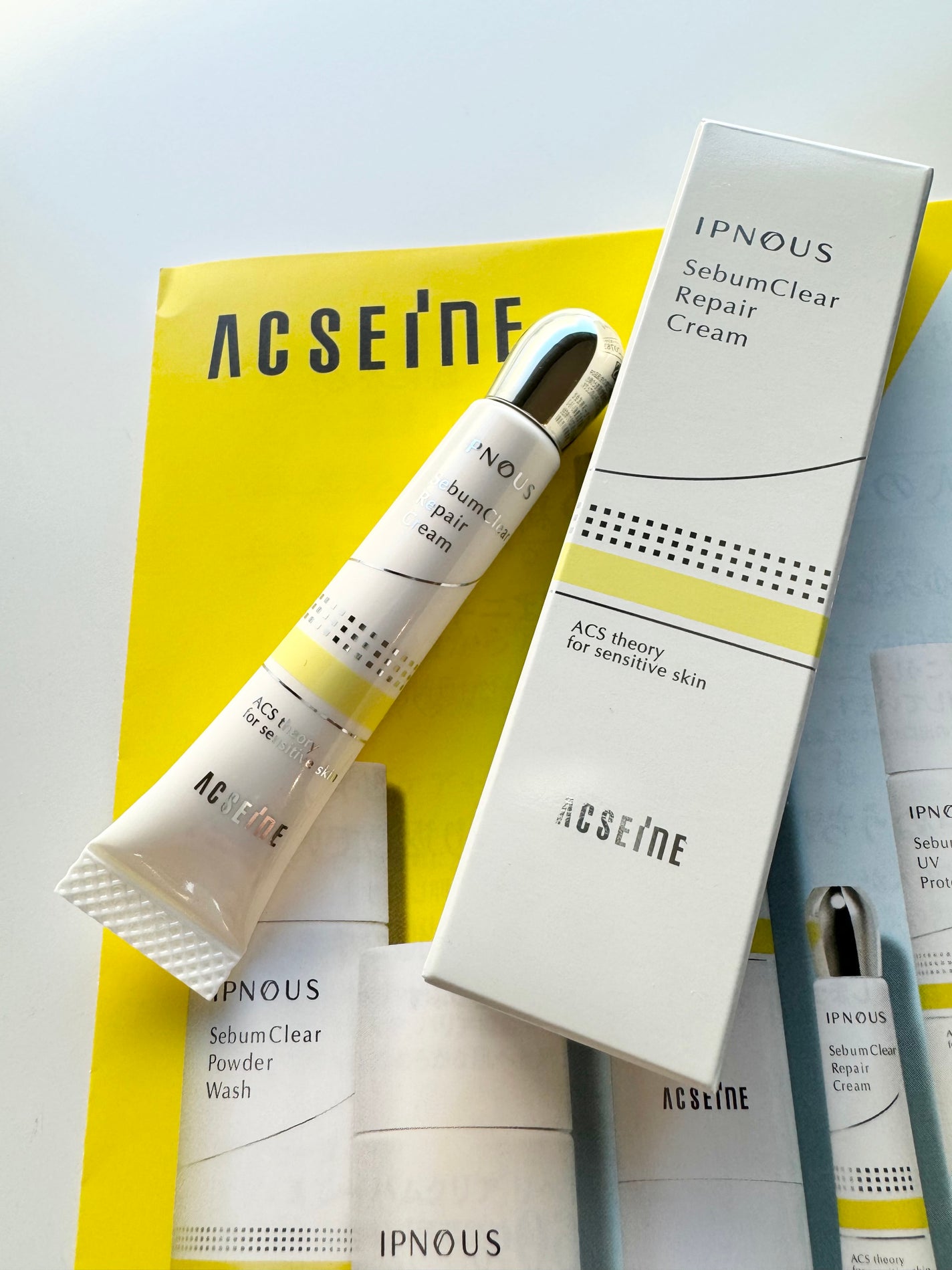 イプノス シーバムクリア リペアクリーム/ACSEINE/フェイスクリームを使ったクチコミ(2枚目)